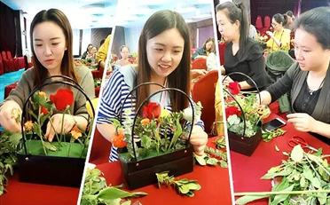 达利(中国):玩转花艺 一起美起来—”魅力女性”花艺活动